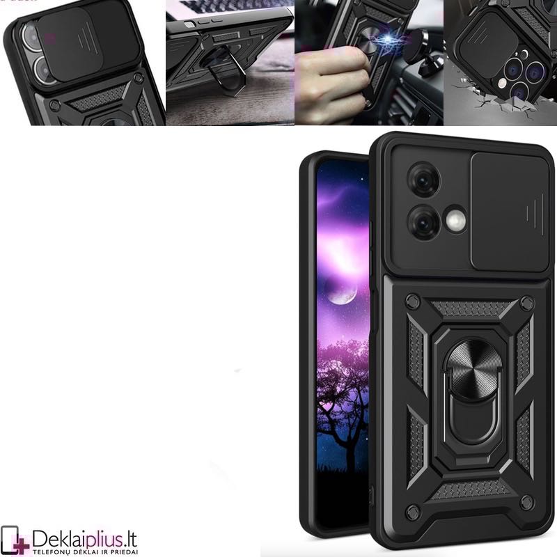 5in1 smūgiams atsparus dėklas su žiedu ir kameros apsauga (Motorola Moto G84) 5in1 smūgiams atsparus dėklas su žiedu ir kameros apsauga (Motorola Moto G84)